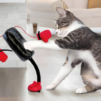 Interactive Cat Boxing Toy with Hand Puppet