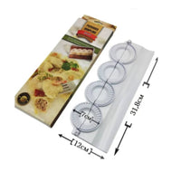 Foldable Folding Dumpling Press Crimped Dumpling Press