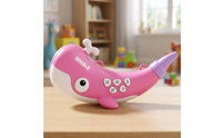Toy Whistle with Strap Rechargeable Whale Whistle Whistle Light-up Musical for Children, Pretend Play, Breathing Practice