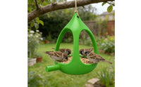 Hanging Bird Feeder Built-in Perch Garden Supply Long-Lasting Construction