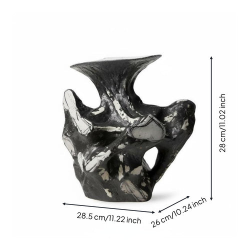 Art Vase Photo Prop Decorative Vase Stable Base Home Decor for Hotel