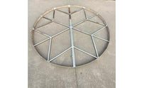 Throwing Circle  Silver-Toned Silver Put Circle Accurate Size