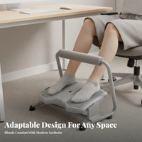 Adjustable Footrest Anti-Slip Design Footstool Massaging Surface for Students
