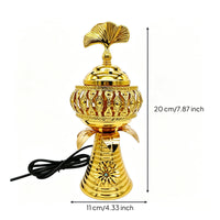 Electric Aroma Burner Compact Size Home Decor Vintage Look for Festival