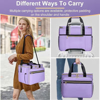 Sewing Supplies Storage Bag for Home Sewing Machine Needle Thread Accessories, Handheld and Crossbody