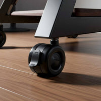 5 Pieces Hollow Caster Wheels Quiet Office Chair Wheels Smooth Rolling Silent Swivel Casters for Enthusiasts, Hardwood Floors