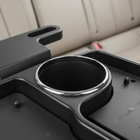 Backseat Drink Holder Tray Multi-Functional Foldable Drink Holder Table Headrest Mount Dining Table Space Saving for Children