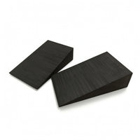 Firm Heel-Elevated Squat Wedge Foam Squat Wedges Dense Calf Stretch Blocks Lightweight for Athletes, Runners