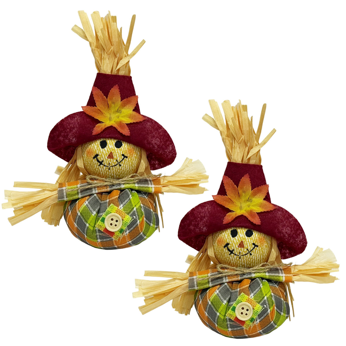 Thanksgiving Scarecrow Sandbag Doll Small Home Decorative Ornament