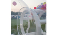 Long-Lasting PVC Inflatable Bubble Tent Waterproof Inflatable Bubble House Weatherproof Transparent Dome Tent Spacious Interior for Hoteliers, Event Planners