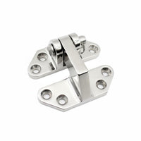 316 Stainless Steel Boat Hinge Sturdy Duty Compartment Door Hinge Mirror Polished Finish for Yacht Owners