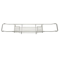 Bathtub Storage Rack Expandable Bathtub Tray with Phone Holder Luxury