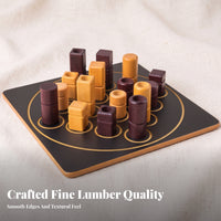 Portable Wooden Strategy Game