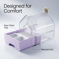 Bird Bath Tub Hanging, Bath Cage for Parrots, Small Birds Canary Budgies, Bath Tub Hanging Bathtub,  - Image 7
