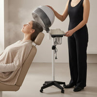 Vertical Hair Steamer Machine Wheeled Vertical Hair Steamer Timer Switch for Salon