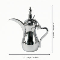 Middle Eastern Coffee Pot Traditional Arabic-Style Teapot Easy to Purified Drink Server for Tea Time
