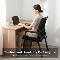 paded Armchair Comfortable for Long Sitting Molded Shell Chair Easy Assembly