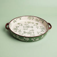 Hand-painted Cherry Blossom Ceramic Plate, 10-10.9cm