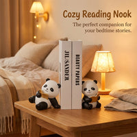 Cute Panda Bookends - Doctor Panda Design
