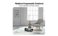 Adjustable Tilting Footrest Non-Slip Base Adjustable Under-Desk Footrest