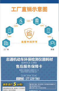 翰创MKA-503 MKT-601尾气废气NOX氮氧分析仪柴油车采样管取样探头