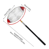 Nut Rolling Collector Easy to Use Garden Tool Rust-Resistant Steel for Farm