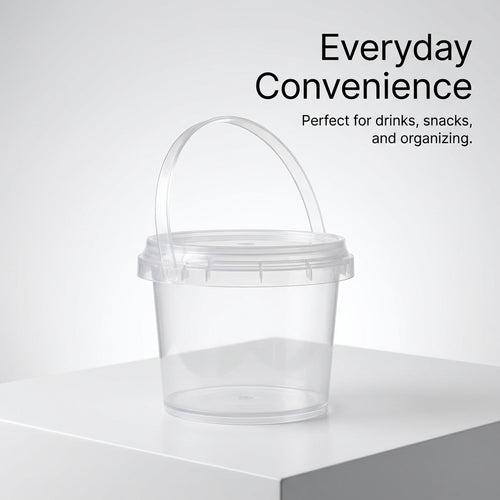 Bucket Lid Carry Handle Storage Unit Container, Handle Storage Unit Container Bin, Lid Carry Handle  - Image 2