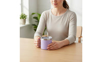 14oz Stainless Steel Coffee Mug Rust Resistant Vacuum Insulated Mug with Handle Thermal Coffee Cup with Handle for Commuters, Office