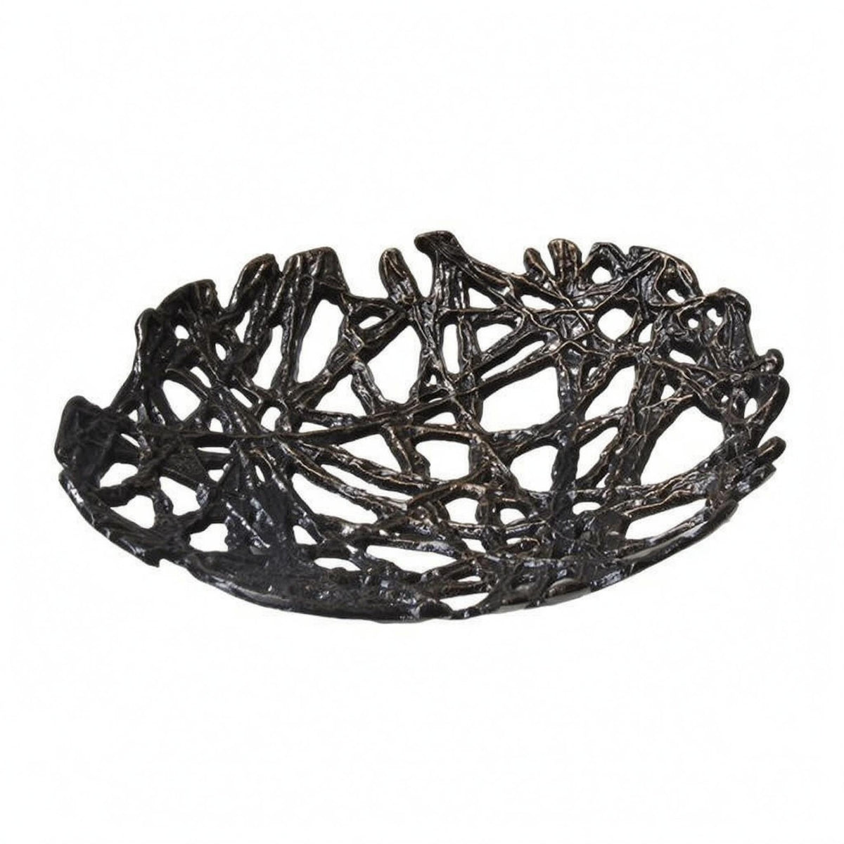 Cast Aluminum Fruit Tray Material Decorative Fruit Tray Easy to Clean, House Decoration