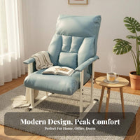 Foldable rest Lounger paddinged Comfort Adjustable Sleeper Chair sturdy Frame
