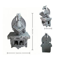 Solar Dragon Wall Light Auto On/shut down Solar Dragon Light Weather Resistant