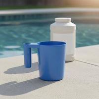 Pool Scoop with Handle Graduated Measurements Water Care Accessory