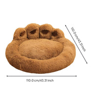 Dog Bed, Warm Plush Sleeping Mat, Non-slip, Indoor Pet Bed