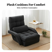 Adjustable spine supportrest Floor Lounger Foldable Design Adjustable Floor Sleeper