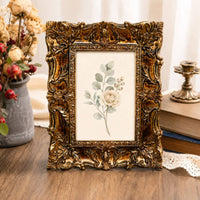 Ornate Baroque Frame Scrollwork Decor Accent Tabletop Display