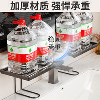 Vertical Faucet Mounted Storage Rack for Bathroom Countertop