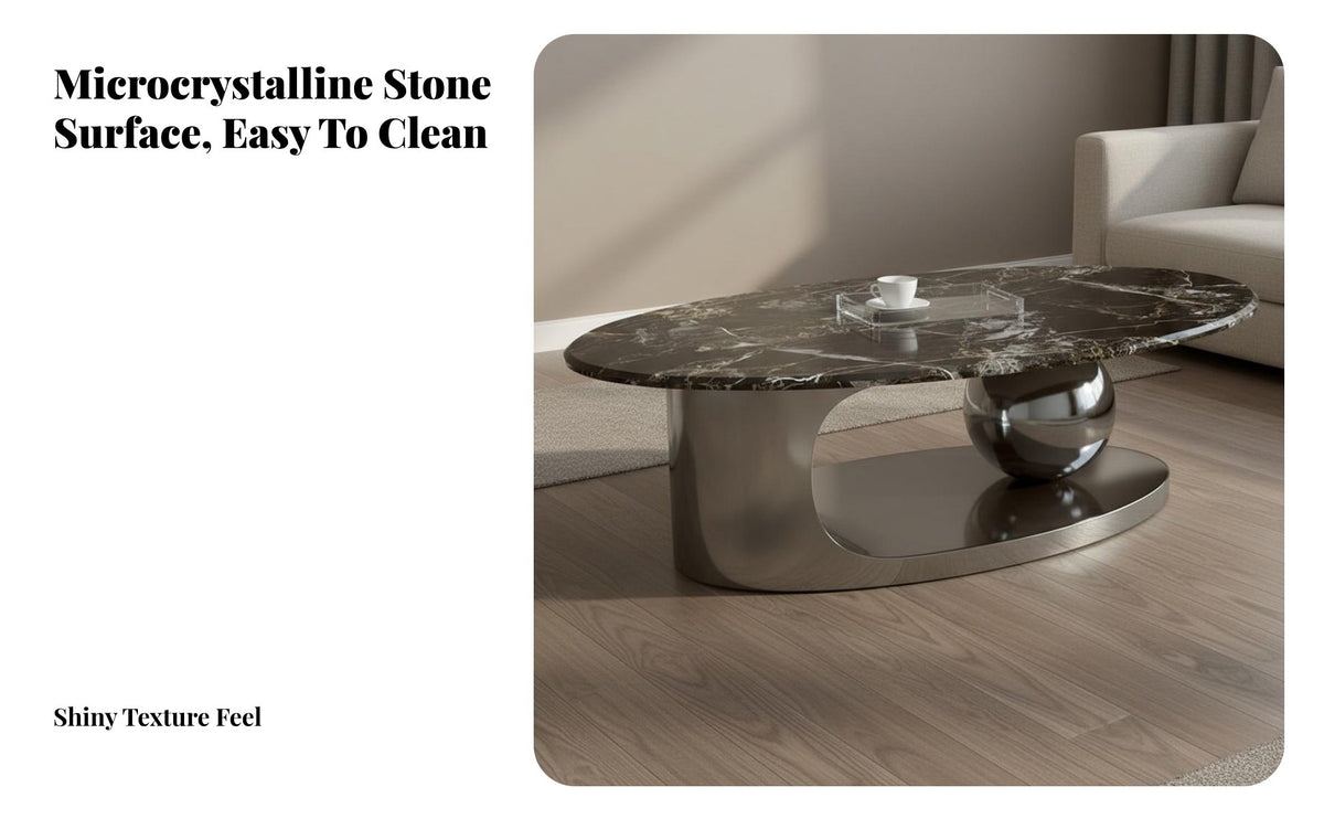 Luxury Design Nesting Accent Table Set Modern Design Household Furniture Space-Saving Home Furnishing High-Low Combination for Apartment Dwellers, Homeowners, Interior Decorators, Living Room, Small Areas, Next to Sofa, Lounge Area