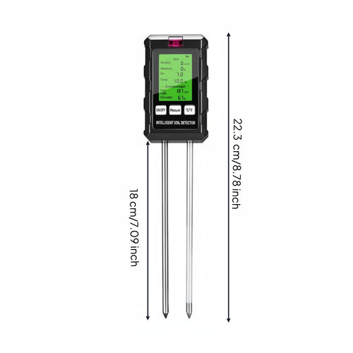 3 in 1 Soil Meter Portable Soil Testing Meter Indoor and Outdoor Use