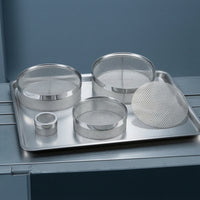 5 Pieces Mesh Basket with Rolled Rim Corrosion-Resistant Watch Repair Cleaning Basket Compact Stackable for Watchmakers