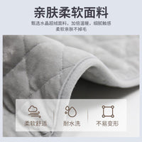 石墨烯远红外理疗垫电热垫110v伏220v热敷肩颈背腿护腰发热垫美国