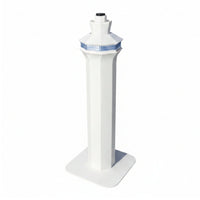 2 Pieces 1:400 Scale Airport Surveillance Dome Plastic Air Traffic Control Structure for Collectors, Display Scene