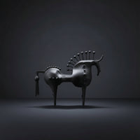Modern Horse Sculpture Minimalist Horse Figurine Tabletop Horseback Riding Ornament Artistic for Homeowners