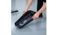 Oil Drain Pan Spill Resistant Design Oil Change Pan Parts Cleaning Tray for Workshop, Garage