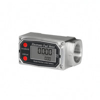 Battery Powered Digital Turbine Rate Gauge Accurate Turbine Rate Gauge with LCD Display Calibrated Reliable for Workshop