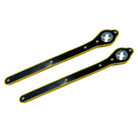 Flat Scissor Jack Wrench Sturdy Jack Handle Wrench Ergonomic Tool Handheld for Drivers, Garage