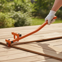 Board Bender with Curved Handle Long-Lasting Deck Straightening Tool Ergonomic