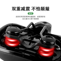 益钵通自行车坐垫硅胶超软减震坐垫加大加厚防水电动车电瓶车鞍座