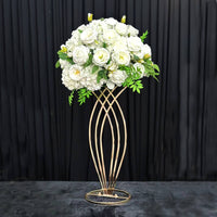 Floral Stand Metal Flower Stand Sculptural for Receptions, Wedding Planners