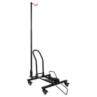 Vertical Bike Stand Space-Saving Freestanding Bike Rack Stable for Cyclists