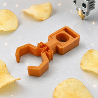 Chip Clip Finger Loop Home Organizer Orange